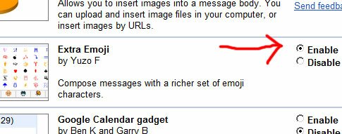 gmail smilies emotes